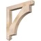 Ekena Millwork Westlake Arts & Crafts Smooth Bracket, Douglas Fir, 3 1/2"W x 30"D x 30"H BKT04X30X30WTL03SDF - alternate 1